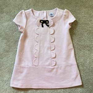 Janie and Jack Ponte Light Pink Dress (Size 12-18 months)